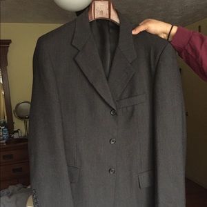 Suit dark grey jacket